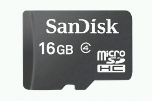 SanDisk microSDHC 16GB Class4