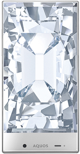 極狭フレームの新スマホ Aquos Crystal がソフトバンクから登場 あんどろいどスマート