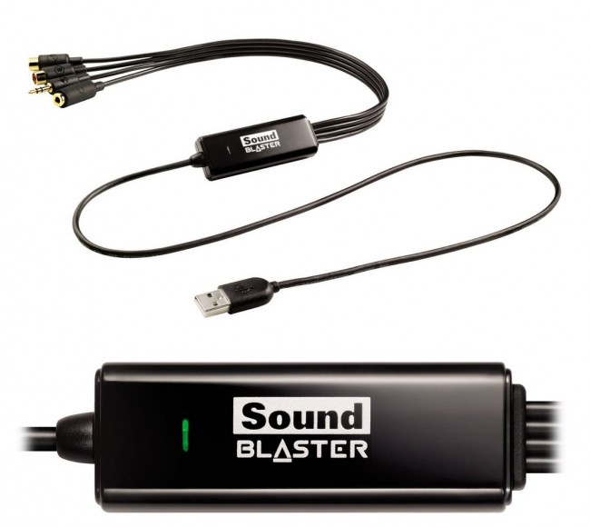 ライン入力・ミニステレオ端子と接続してアナログ音源をパソコンに取り込めるUSBアダプタ「Sound Blaster Easy Record」 |  あんどろいどスマート