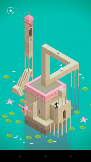 不可能図形の迷宮を攻略するパズルアドベンチャーゲーム Monument Valley あんどろいどスマート